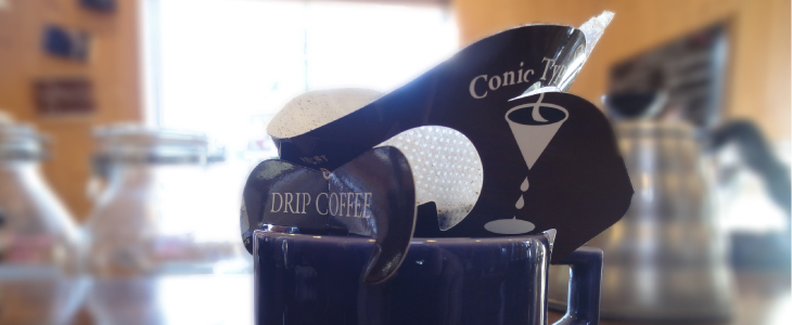 conic drip bag
